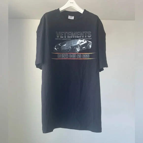 VETEMENTS LAMBORGHINI オーバーサイズTシャツ VETEMENTS LAMBORGHINI オーバーサイズTシャツ